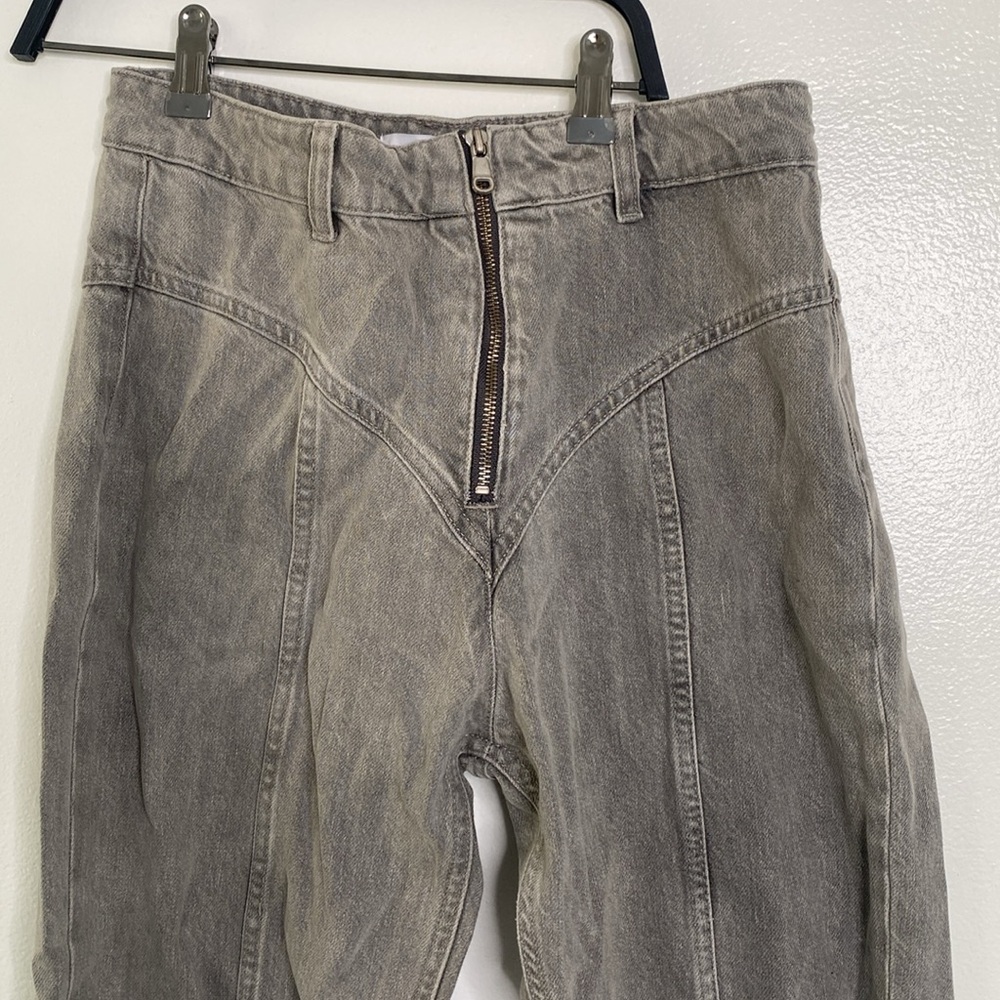 Gray jeans